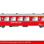 Art. Nr. 661 203 RhB Einheitswagen I Bernina AB1545