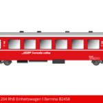 Art. Nr. 661 204 RhB Einheitswagen I Bernina B2458