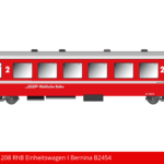 Art. Nr. 661 208 RhB Einheitswagen I Bernina B2454