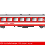 Art. Nr. 662 202 RhB Einheitswagen I FO Wagen B4264