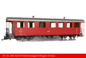 Art. Nr. 660 102 FO Plattformwagen B Wagen I B 4222