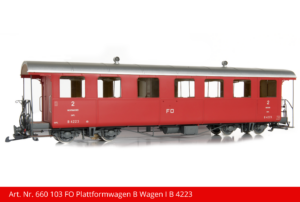 Art. Nr. 660 103 FO Plattformwagen B Wagen I B 4223