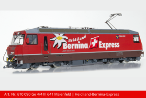 Art. Nr. 610 090 Ge 4_4 III 641 Maienfeld _ Heidiland-Bernina-Express