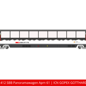 Art. Nr. 560 412 SBB Panoramawagen Apm 61 _ ICN GOPEX GOTTHARD (2)