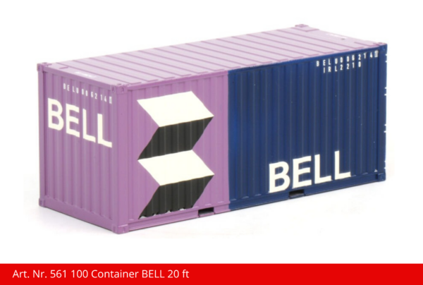 Art. Nr. 561 100 Container BELL 20 ft