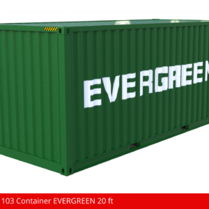 Art. Nr. 561 103 Container EVERGREEN 20 ft