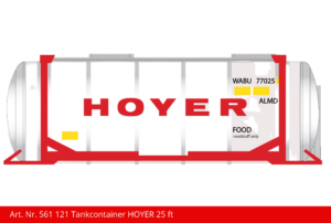 Art. Nr. 561 121 Tankcontainer HOYER 25 ft