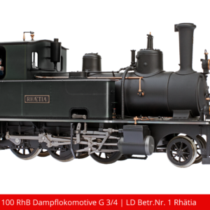 Art. Nr. 600 100 RhB Dampflockomotive G 3_4 _ LD Betr.Nr. 1 Rhätia
